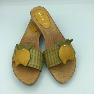 Andre Dessus  Made In Italy  Leather Sandals